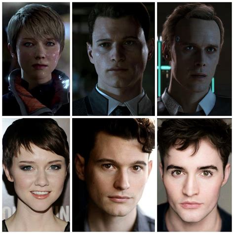 detroit become human real actors.